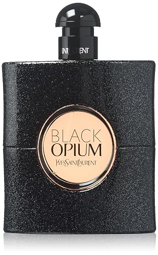 YVES SAINT LAURENT YSL Eau De Parfum Spray for Women, Black Opium, 3 Ounce