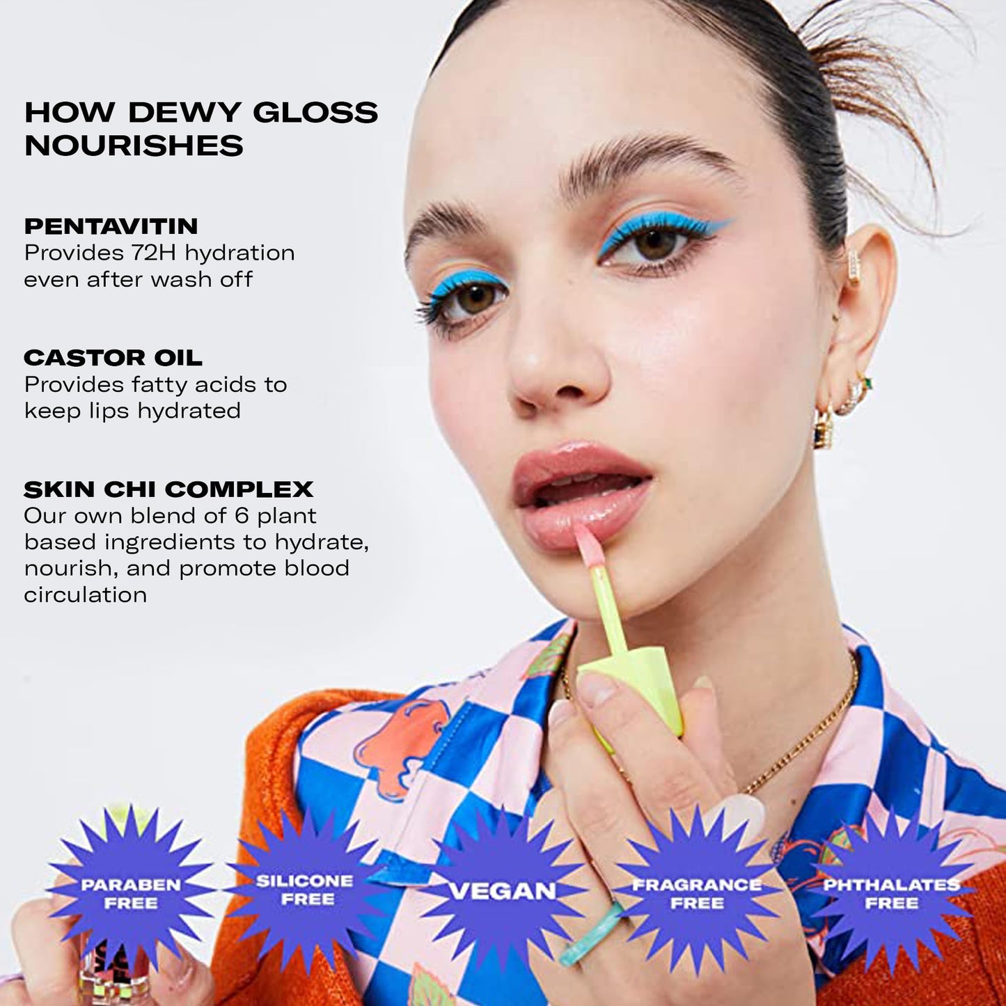 Youthforia Dewy Gloss, Hydrating & Nourishing Tinted Lip Oil For High Shine, Reduces Appearance Of Dry Lips, Vegan & Cruelty-Free, Play With Fire