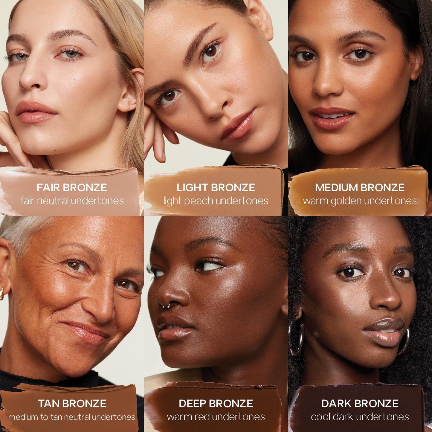 Saie Sun Melt Cream Bronzer - Buildable Balm Face Bronzer for Effortless Sculpting - Cream Contour Enriched with Vitamin C, Nourishing Skincare
