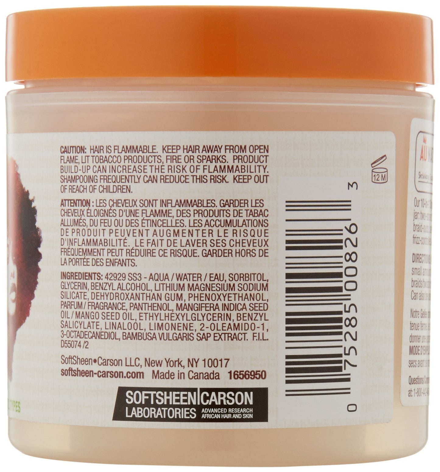 SoftSheen-Carson Dark and Lovely Au Naturale Anti-Shrinkage 10-in-1 Styles Gele, 5.3 oz