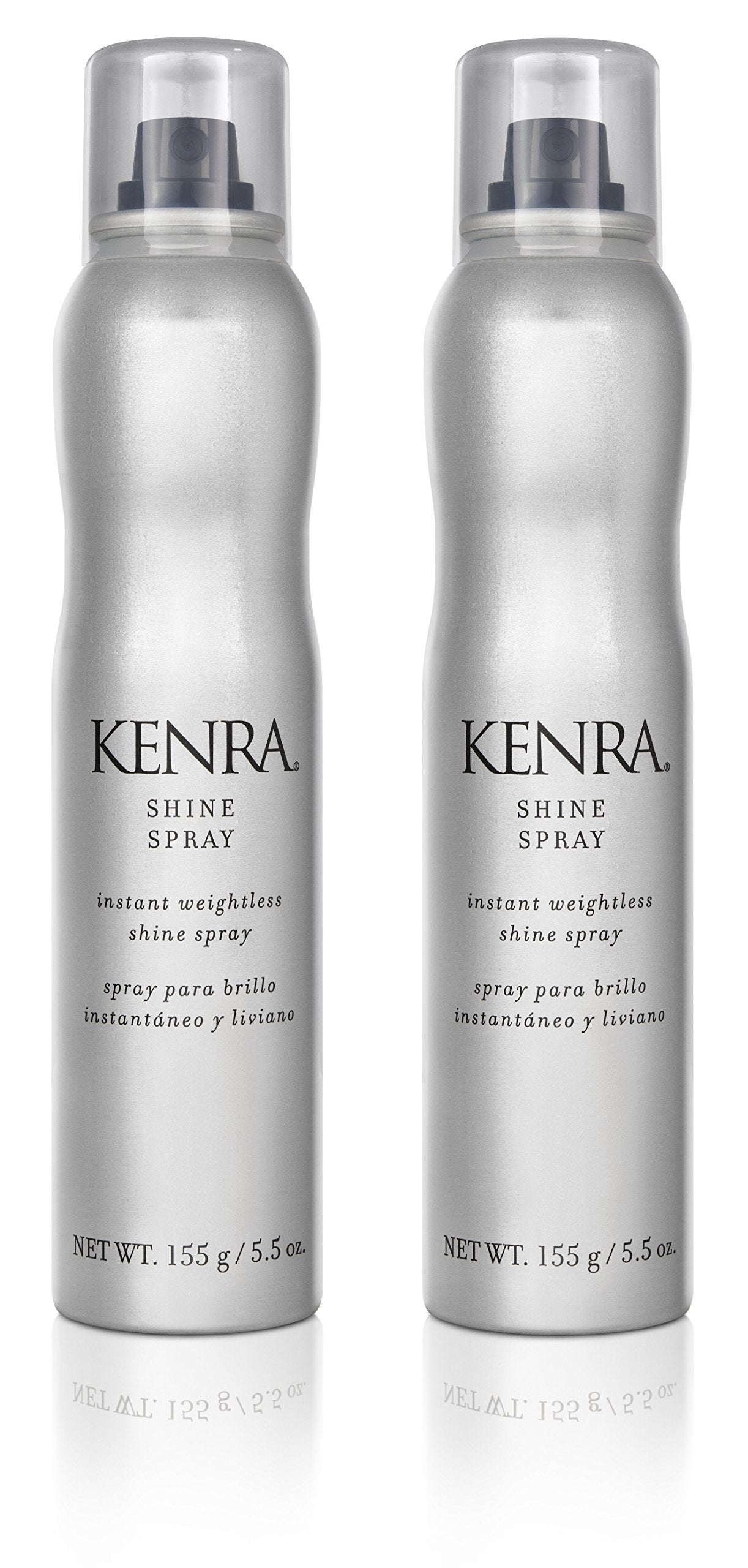Kenra Professional Shine Spray | Instant Weightless Shine Hairspray | Tames Frizz & Flyaways | Enhances Color Vibrancy | Lightweight, No Hold | All