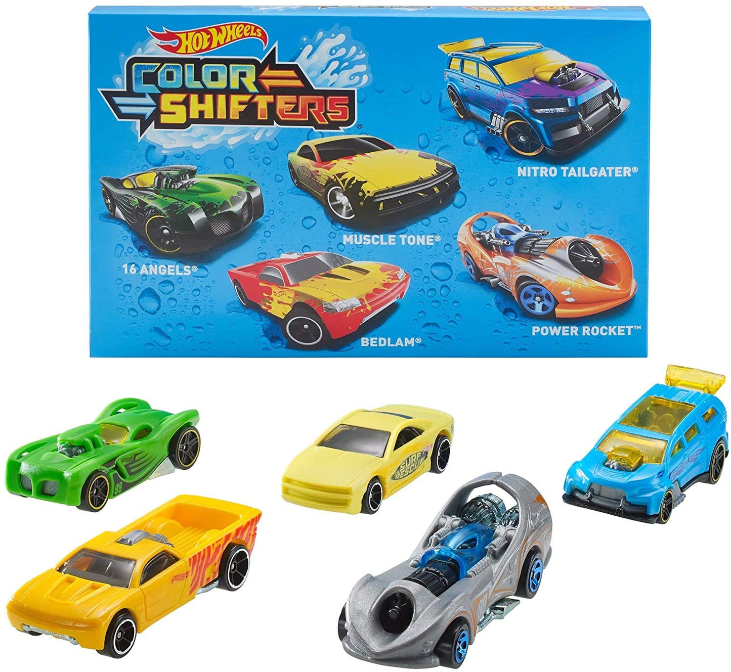Hot Wheels Color Shifters Cockney Cab II, Black/Yellow