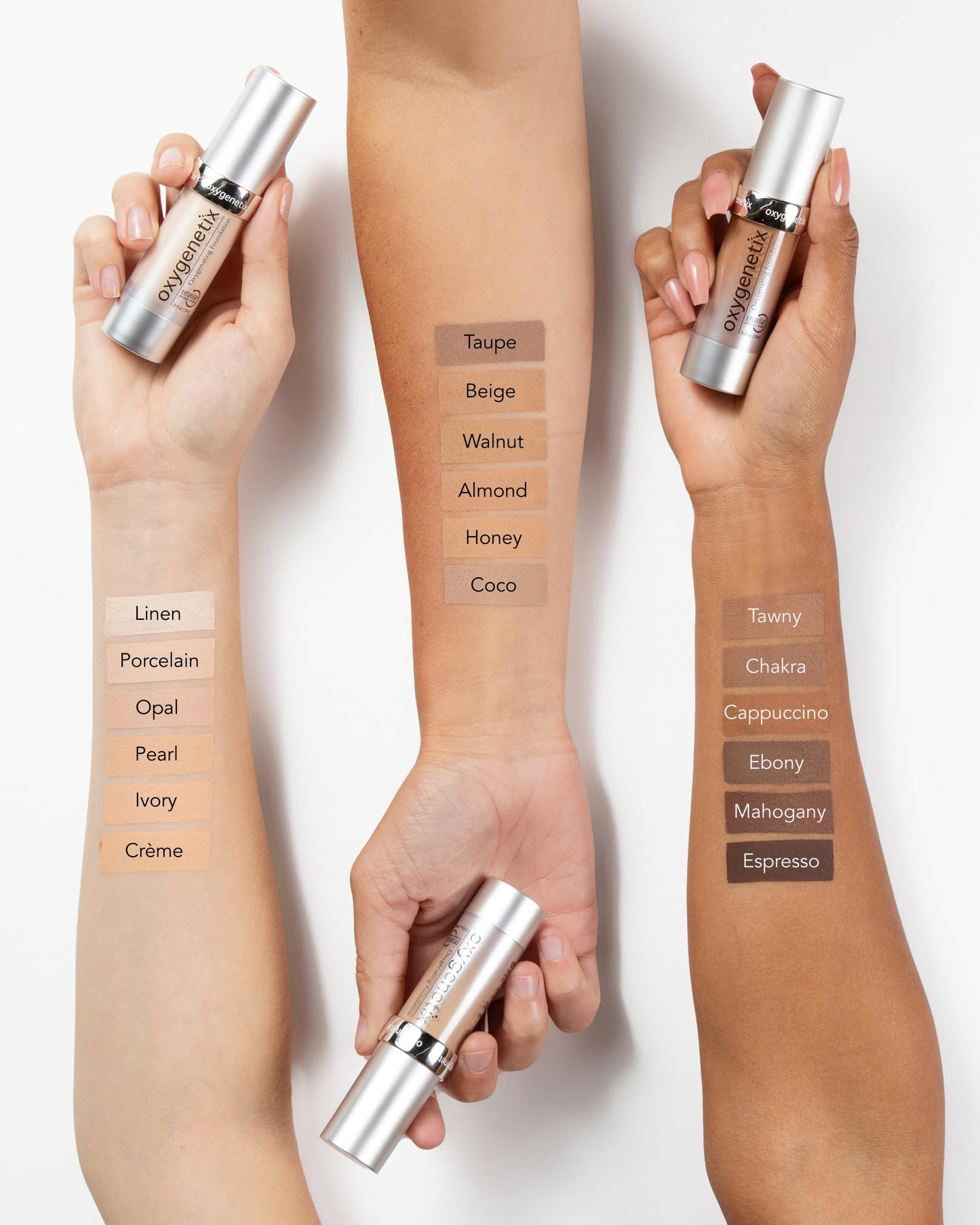 Oxygenetix Oxygenating Foundation - Tawny | Breathable Makeup for Face | Buildable Coverage with Weightless Feel | Longwear Foundation for Women |