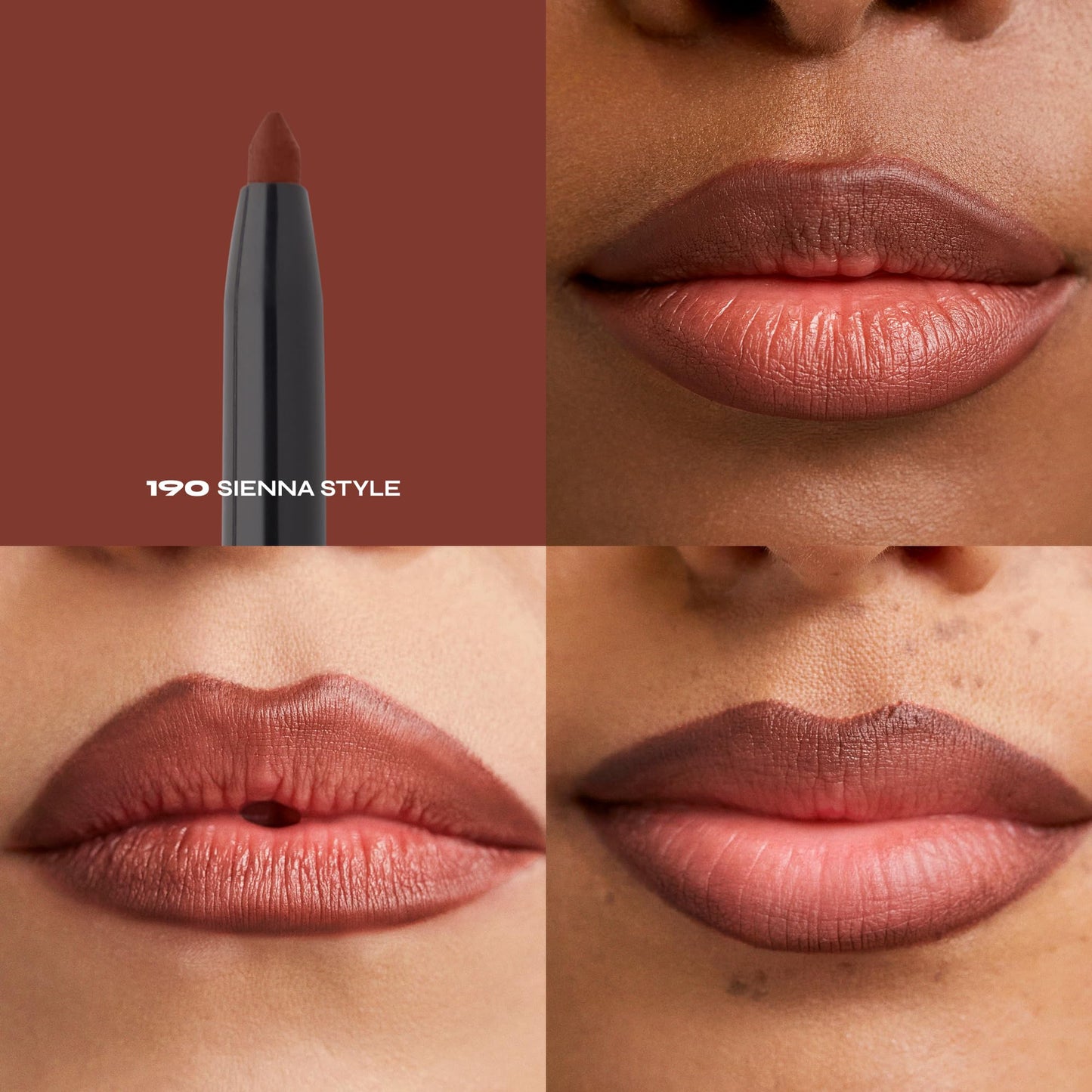 Milani Understatement Lipliner Pencil - Highly Pigmented Retractable Soft Lip Liner Pencil, Easy to Use Lip Makeup