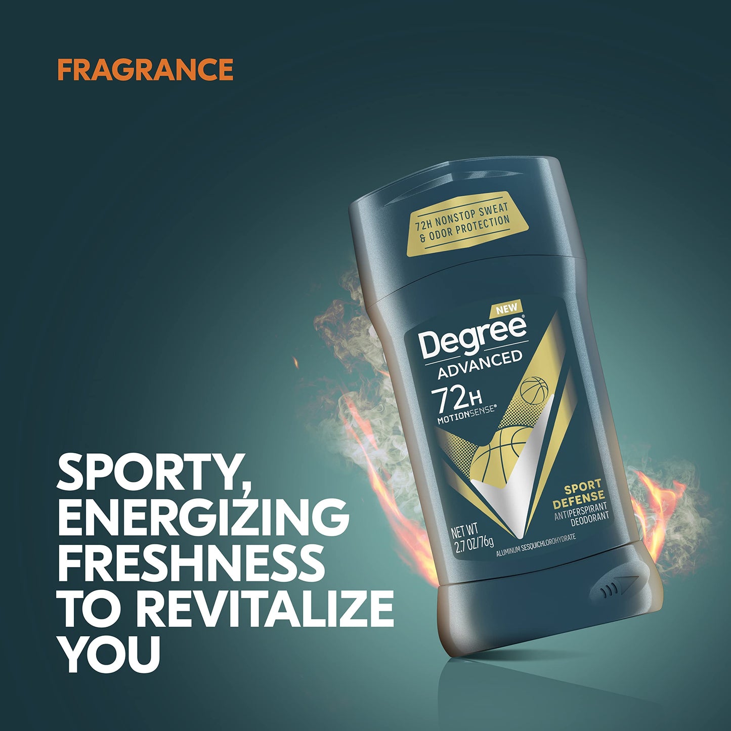 Degree Men Advanced Antiperspirant Deodorant 4 Count Sport Defense 72-Hour Sweat and Odor Protection Antiperspirant For Men With MotionSense Beauty and Personal Care Degree