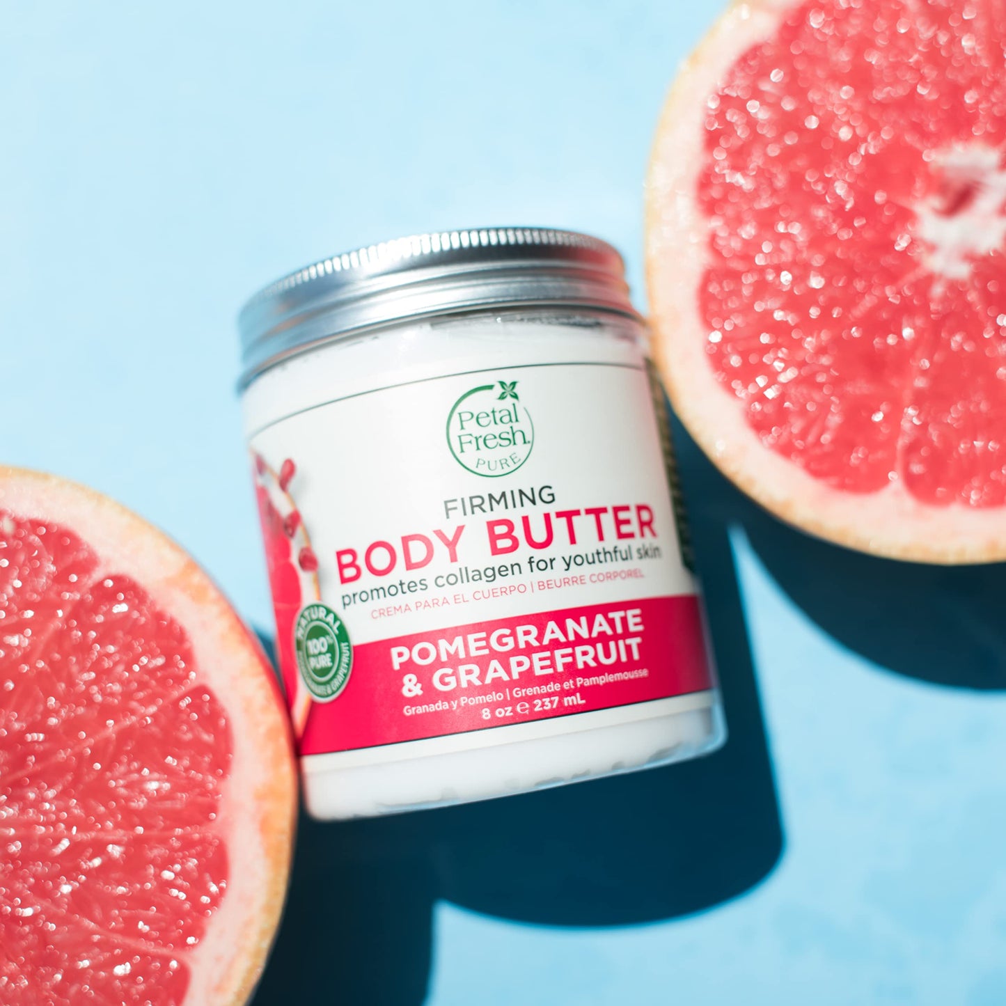 Petal Fresh Body Butter, Pomegranate/Grapefruit, 8 Ounce