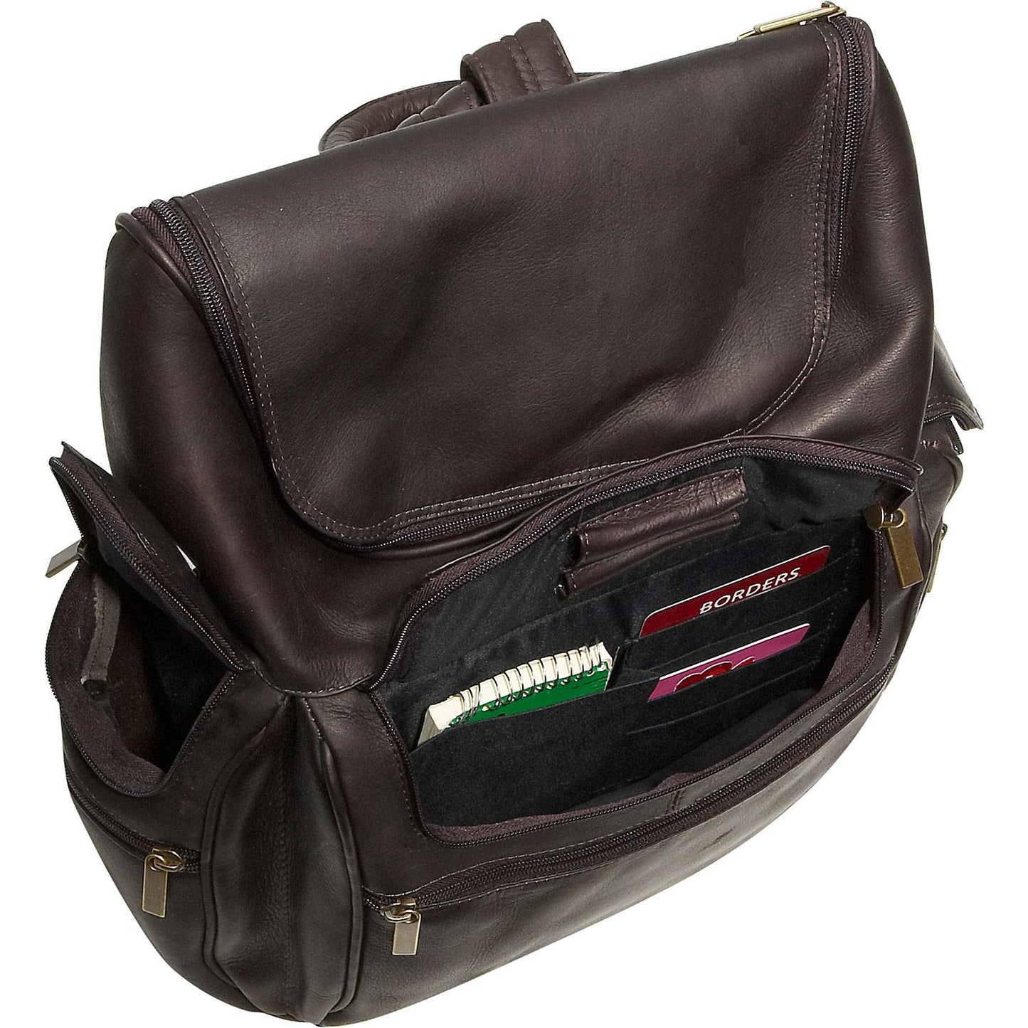 David King & Co. Computer Back Pack, Black, One Size