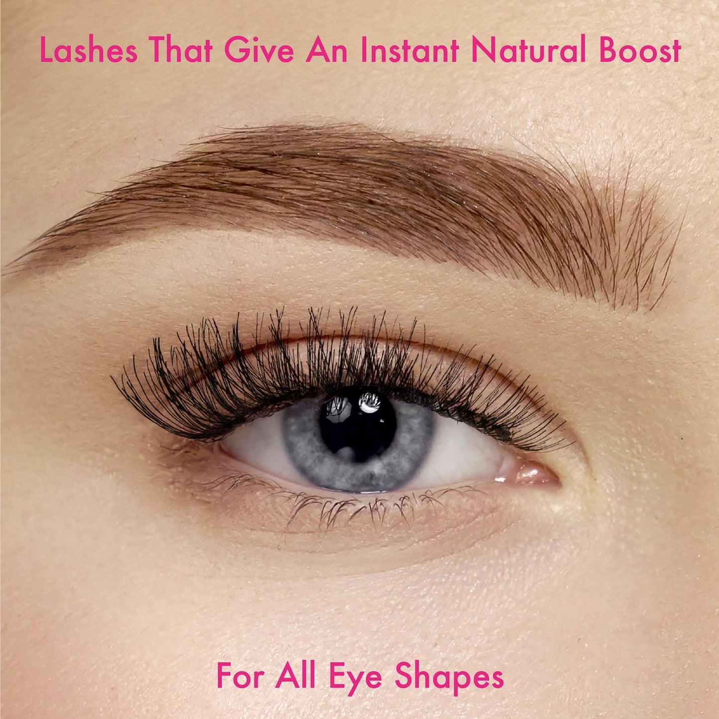 i-ENVY 5 Pairs Demi Wispies False Lashes (1 Pack), Premium Quality 100% Human Hair, Fluffy Feathered Eyelashes With Volume & Curl, Natural Look