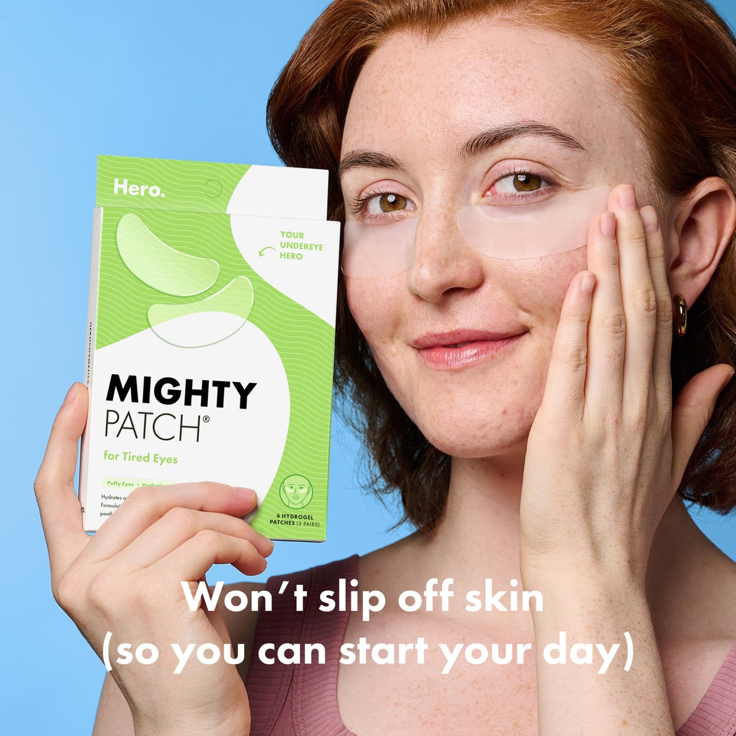HERO COSMETICS Mighty Patch for Tired Eyes Patches, 6 Count Beauty and Personal Care Mighty Patch