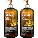MAJESTIC PURE Argan Oil Shampoo and Conditioner Set | Nourishing & Promotes Soft and Silky Hair | Sulfate Free | For All Hair Types, Men and Women - 2