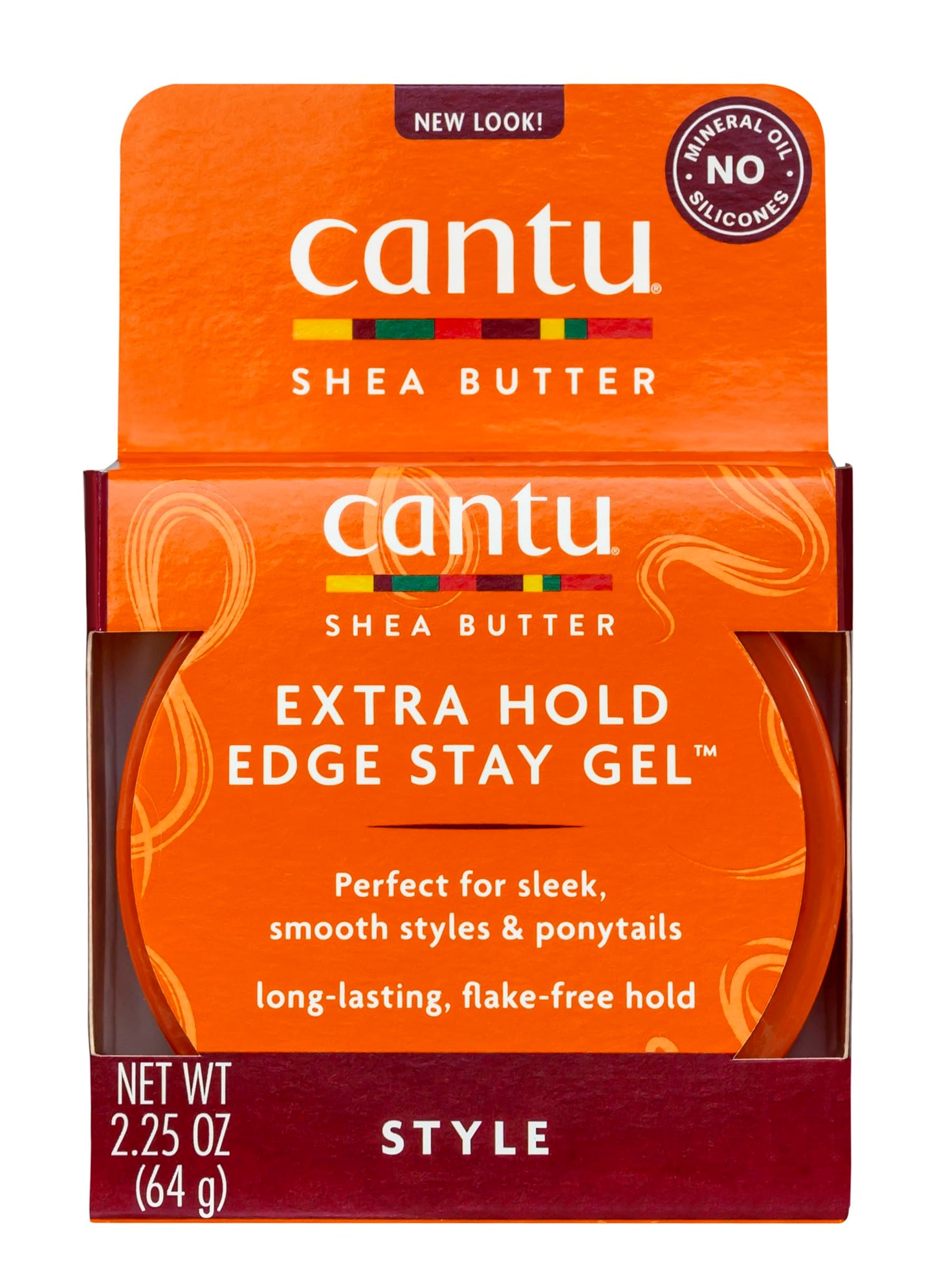 Cantu Extra Hold Edge Stay Gel, 2.25 Oz