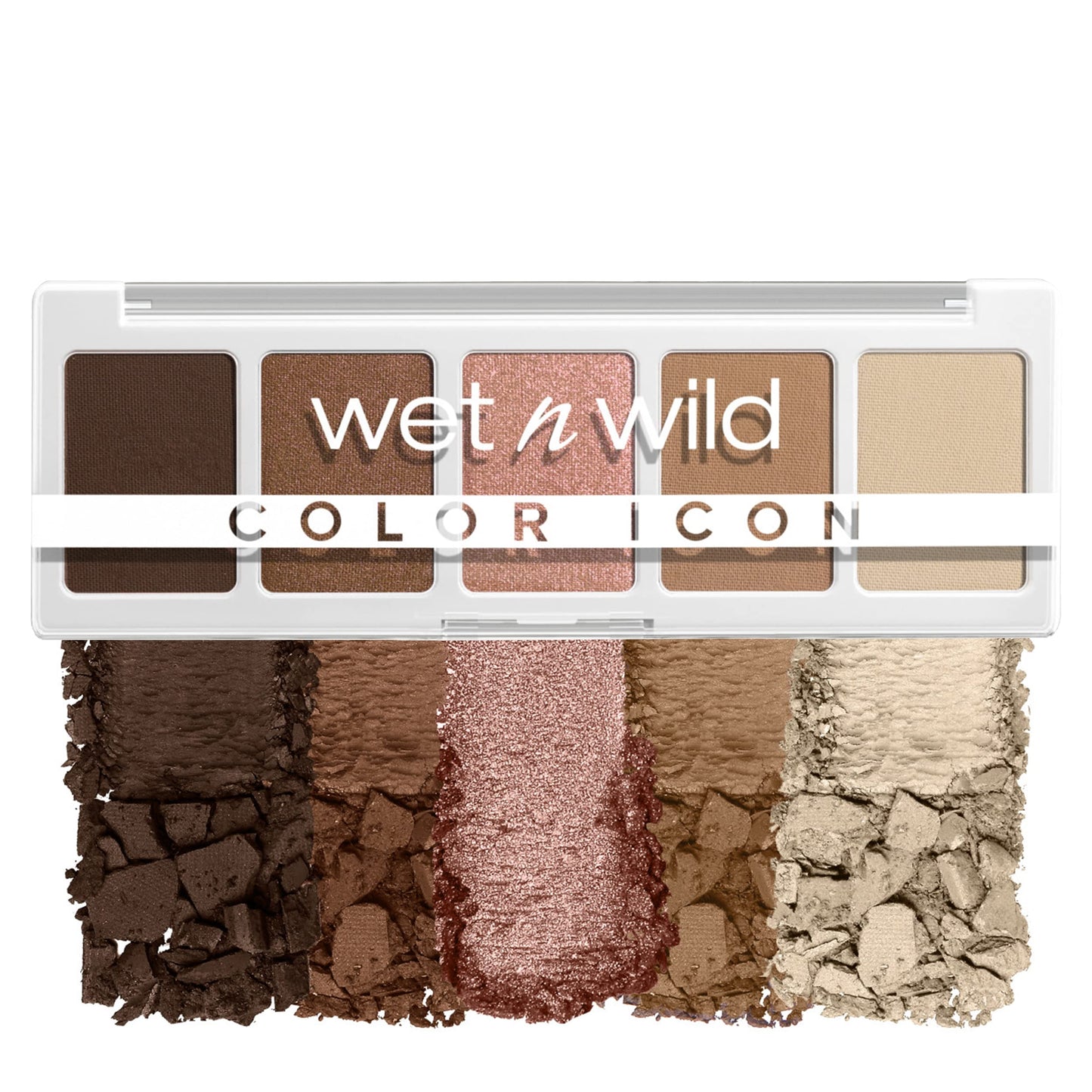 wet n wild Color Icon Eyeshadow Makeup 5 Pan Palette, Matte, Shimmer, Metallic, Long Wearing, Rich Buttery Pigment, Cruelty Free - Go Commando Beauty and Personal Care wet n wild Default Title