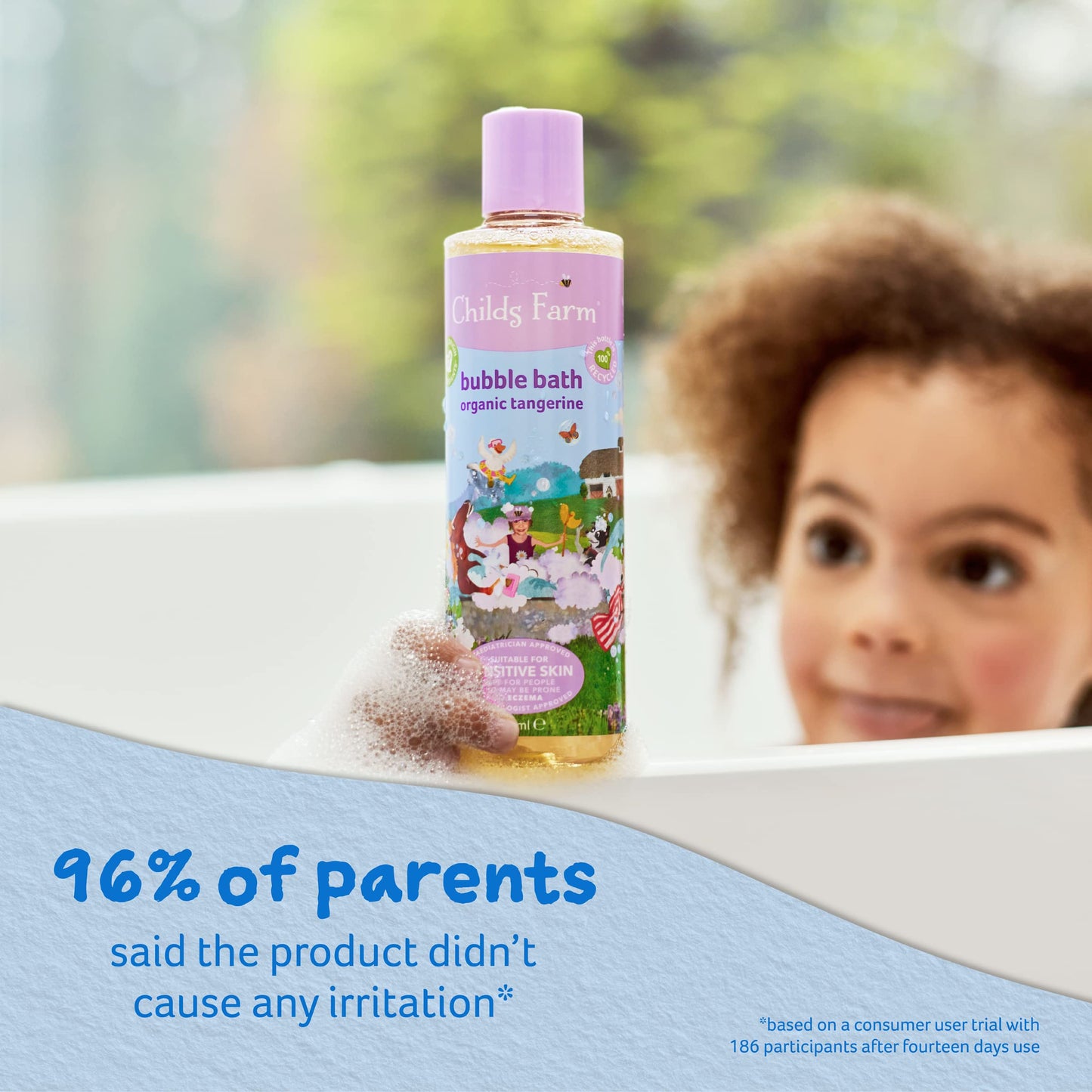 Childs Farm Bubble Bath Organic Tangerine 250ml Beauty and Personal Care Childs Farm