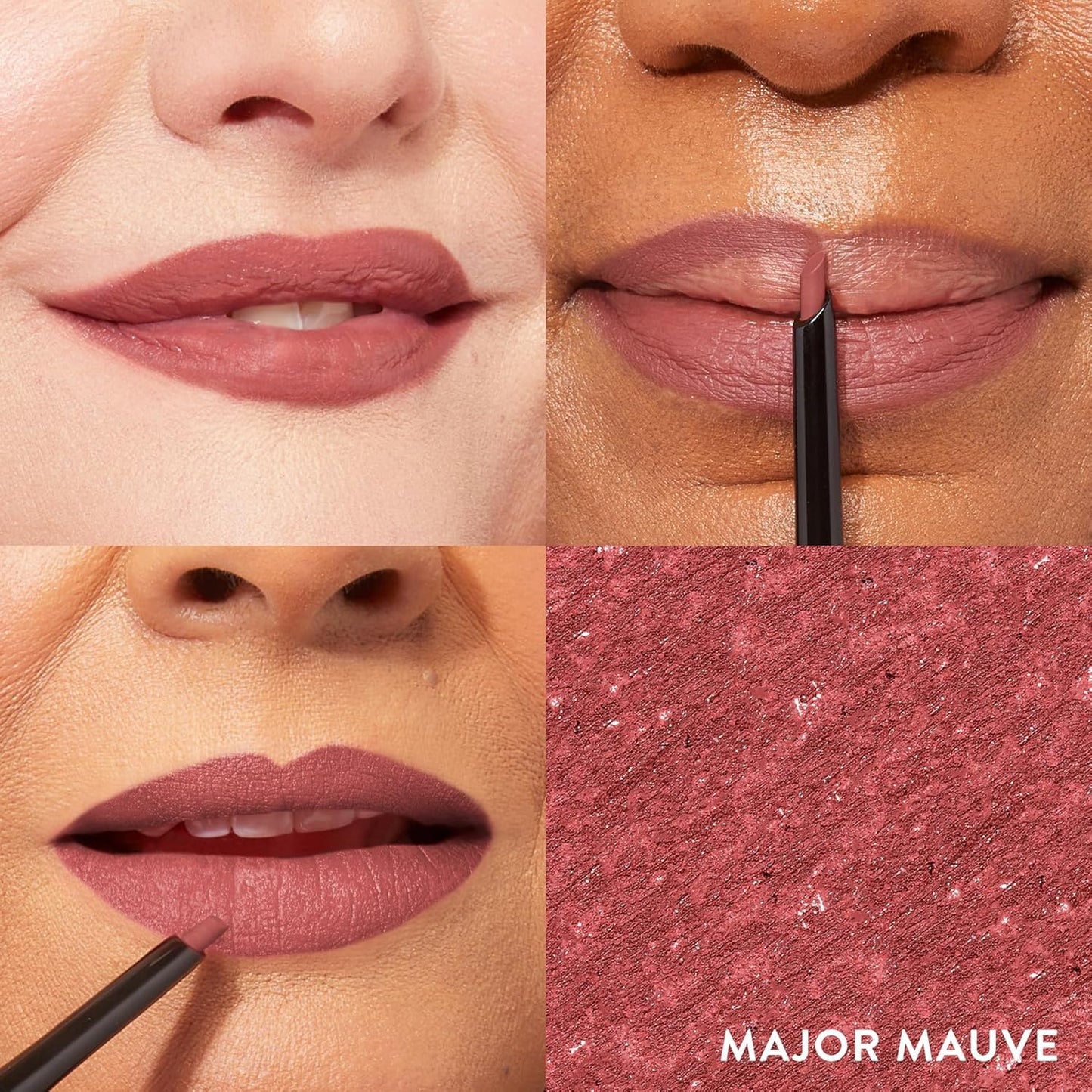 LAURA GELLER NEW YORK Modern Classic Lip Liner, Luxurious Creamy Long Lasting Lip Liner, Prevents Feathering and Fading, Major Mauve Beauty and Personal Care LAURA GELLER NEW YORK