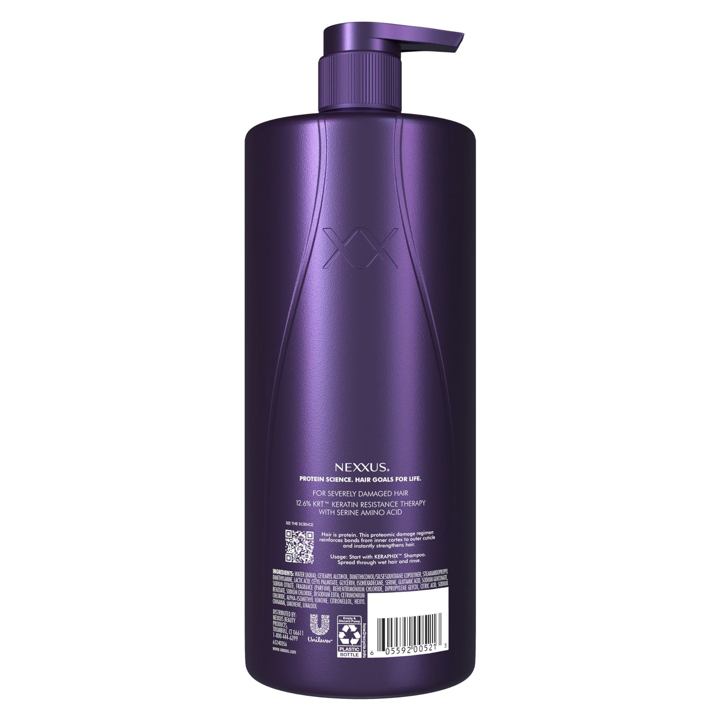 Nexxus KERAPHIX Conditioner Damage Repair for Damaged Hair Powered by KRT Keratin Resistance Therapy with Liquid Crystal Amino Acids 33.8 Fl oz (Pack Beauty and Personal Care Nexxus