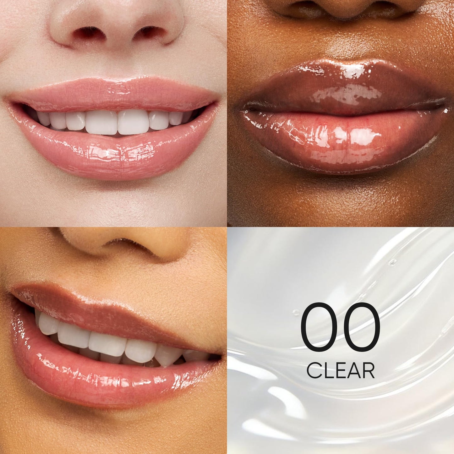 SKINTIFIC Peptide Brightening Lip Serum, Hydrating & Plumping Tinted Lip Gloss, Moisturizing Lip Balm with Polypeptides & Squalane for Glossy Sheer Beauty and Personal Care SKINTIFIC