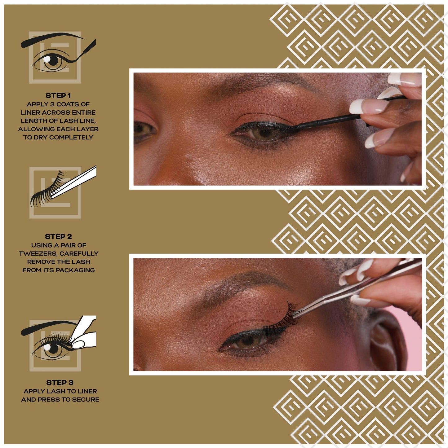 Eylure PROMAGNETIC Magnetic Eyeliner and False Lashes Kit, Faux Mink Flares, Medium and Long, No Glue Needed