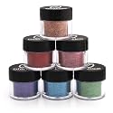 GLITTIES - (6PK) Cosmetic Grade Extra Fine Loose Glitter Powder Kit - Safe for Skin! Perfect for Makeup, Body Tattoos, Face, Hair, Lips, Soap, Lotion