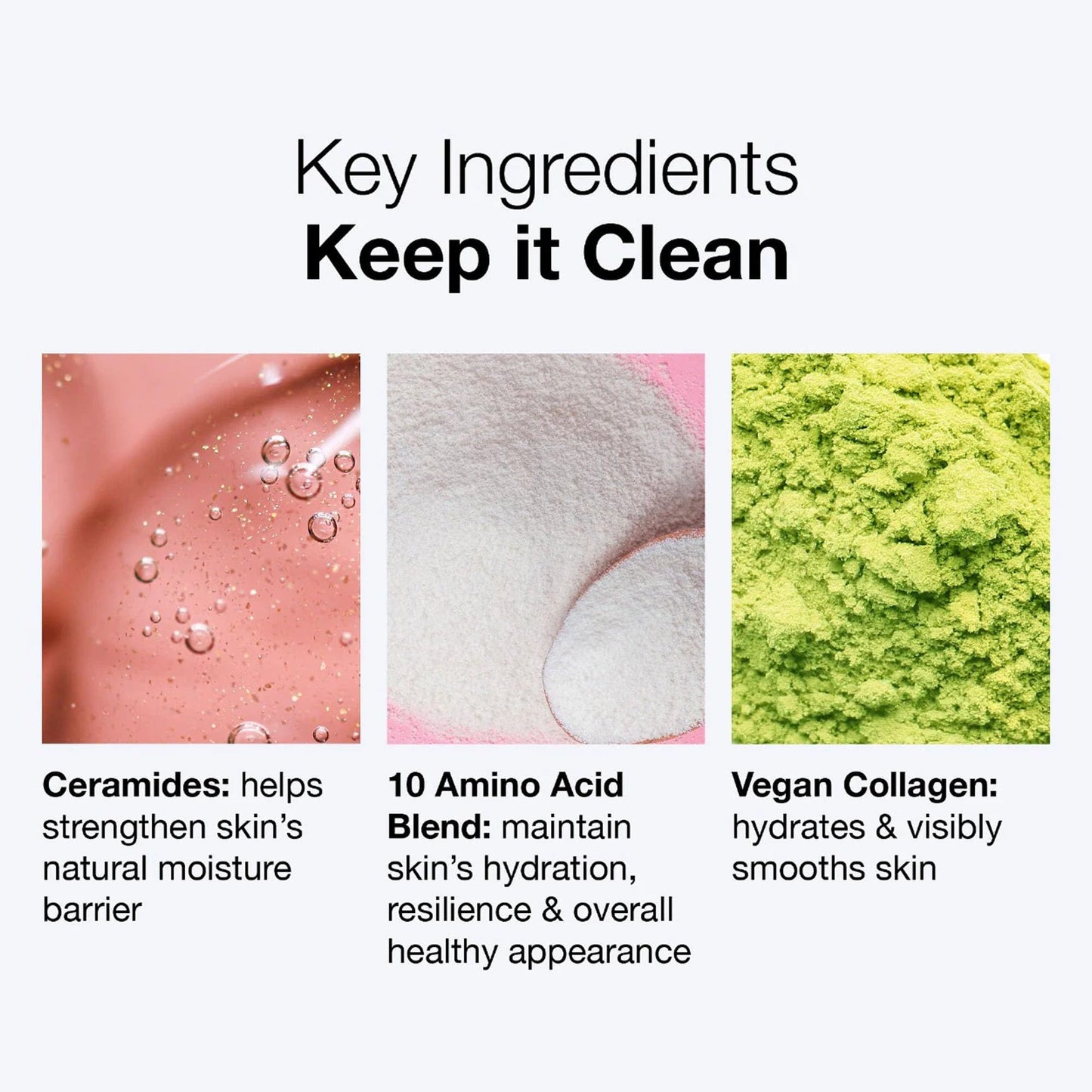 Innbeauty Project Keep It Clean Hydrating Gel Cleanser with Ceramides & 10 Amino Acids, 6.7 OZ (200ml)