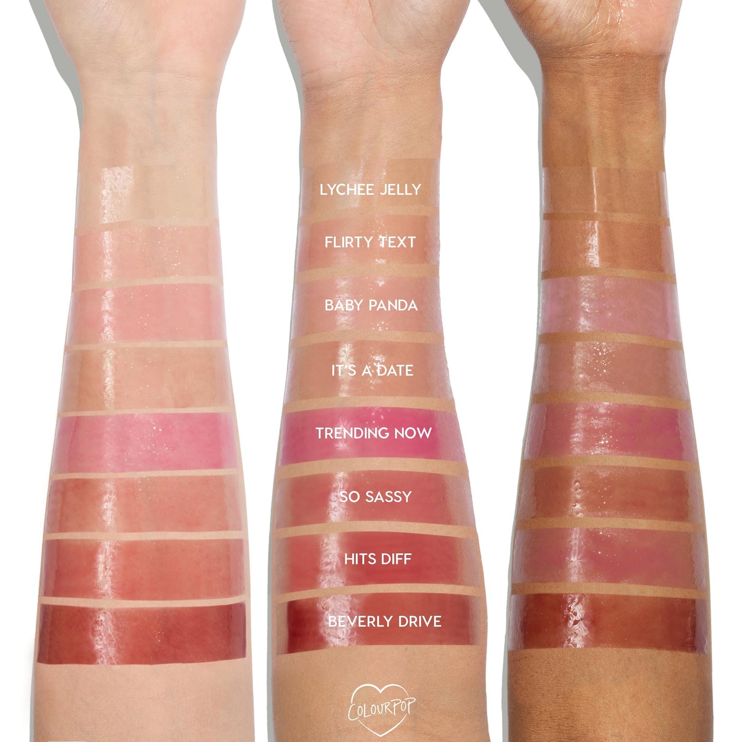 ColourPop So Juicy Plumping Glossy Lip Oil - Hydrating & Plumping Lip Oil with a Sheer Wash of Non-Sticky Color - Infused with Peptides, Ceramides