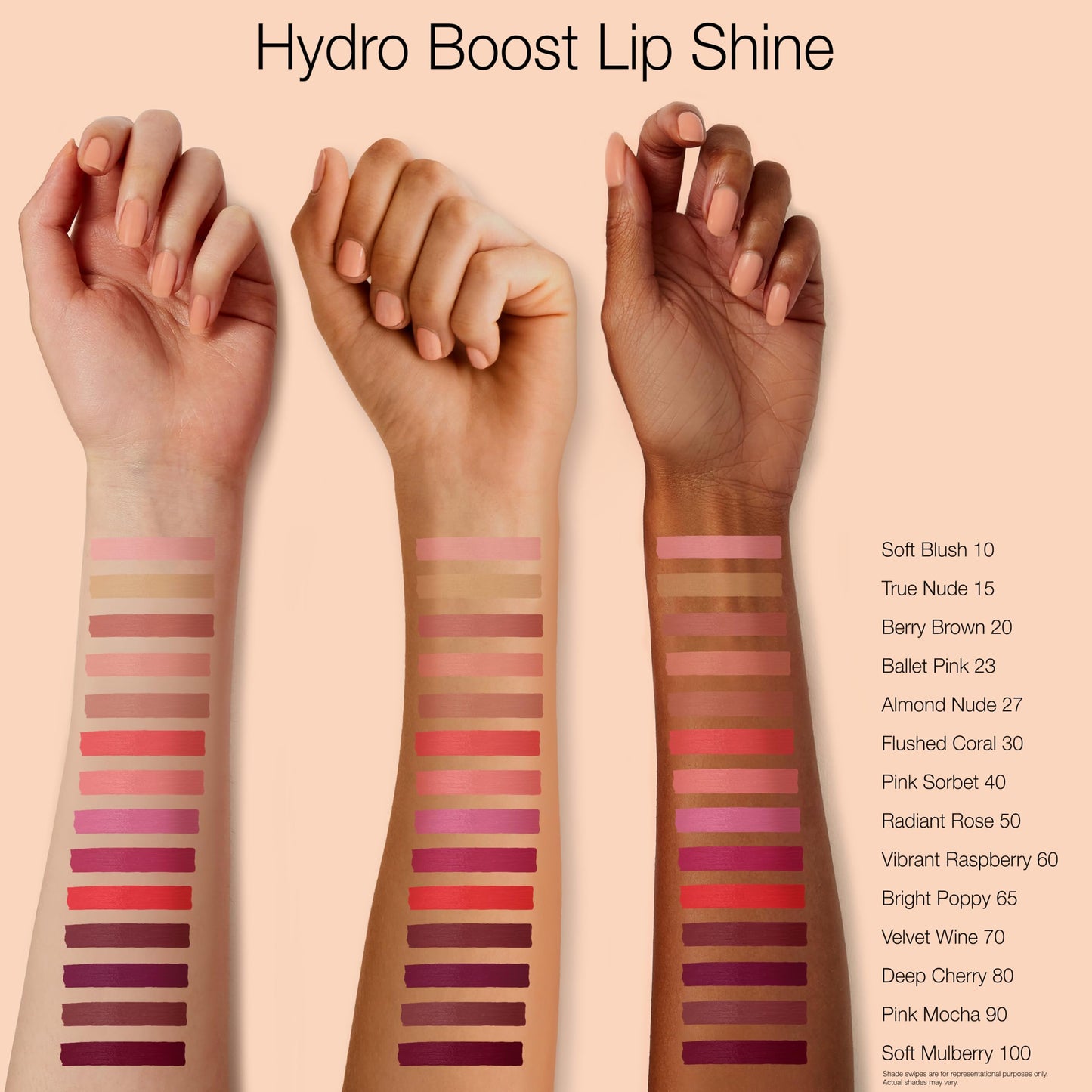 Neutrogena Hydro Boost Moisturizing Lip Gloss, Hydrating Non-Stick and Non-Drying Luminous Tinted Lip Shine with Hyaluronic Acid to Soften and
