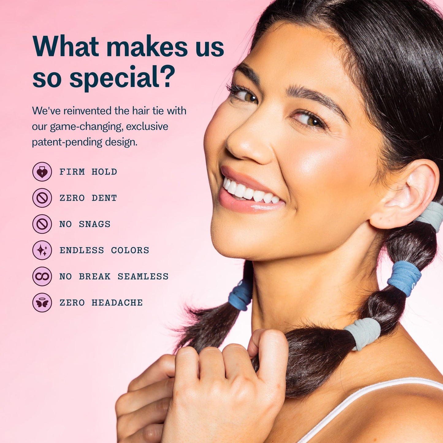 Gimme Beauty - Fine Hair Ties - Blondie - Seamless, No Break Microfiber Elastic Hair Ties - Firm Yet Gentle Hair Accessories with All Day Hold + No Beauty and Personal Care GIMME