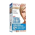Revlon Total Color Permanent Hair Color, Clean and Vegan, 100% Gray Coverage Hair Dye, 100 Extra Light Natural Blonde, 3.5 oz