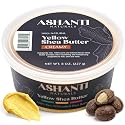 Ashanti Naturals Yellow Raw Shea Butter | Unrefined African Shea Butter | Creamy Moisturizer for Easy Application - 8 oz