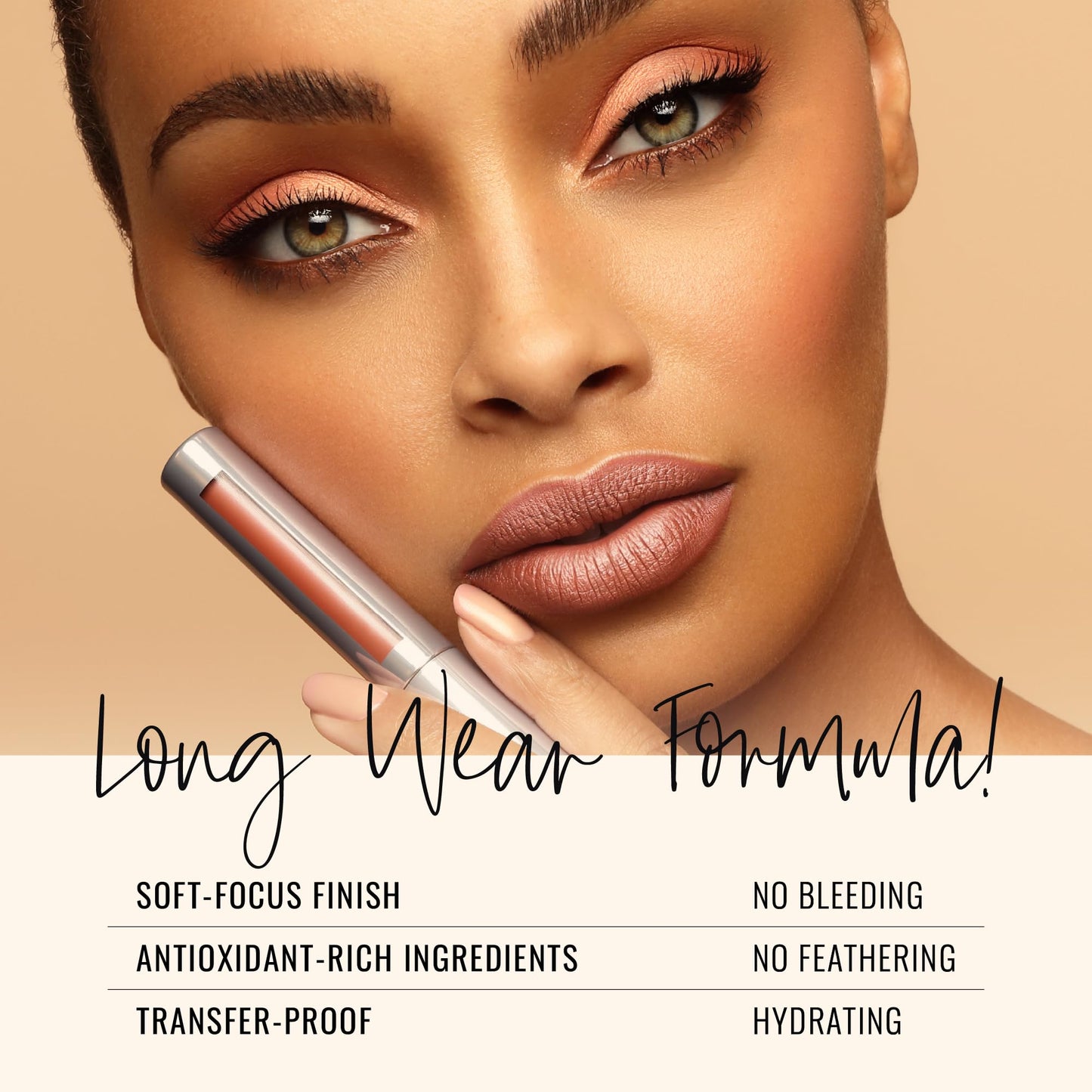 Runway Rogue Silk Glam Liquid Lipstick, Long Wear Frosted Berry-Rose Lipstick, ‘First Class’