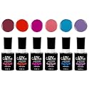 UV-NAILS Gel nail polish cure with UV or LED nail lamp gel polish for nails Set of 6 (MAUI) Beauty & Personal Care UV-NAILS