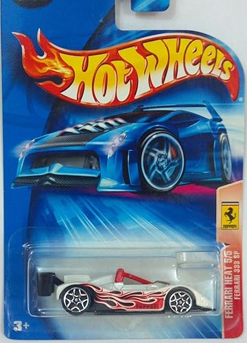 Hot Wheels Ferrari Heat 5/5 Ferrari 333 SP #132 Year: 2004 New - Near Mint