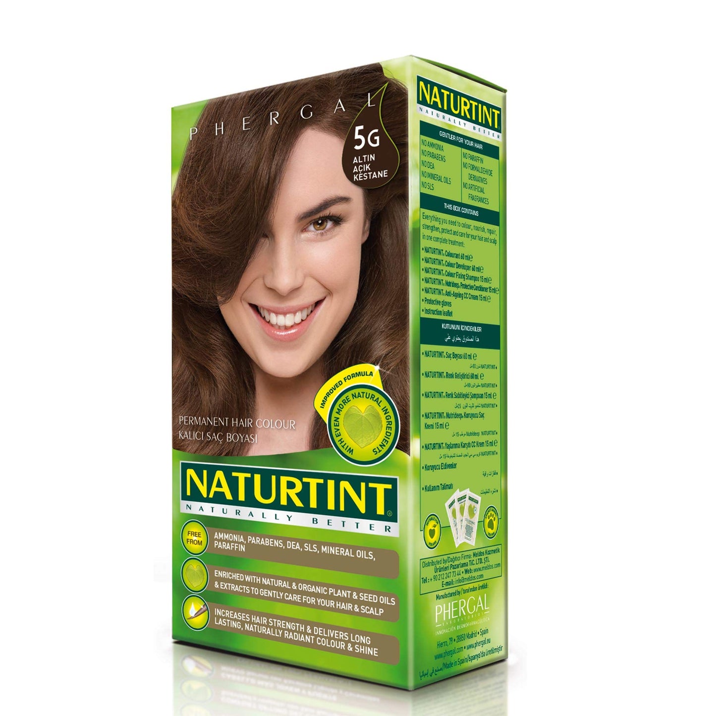 Naturtint NATURTINT HAIR COLOR, 5G, LT GLDN CHS, 5.28 FZ