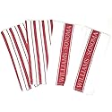 Williams-Sonoma Classic Striped Towels Set & Logo Towels Set - 4 Pack (Claret)