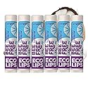 Eco Lips Bee Free Vegan Unscented 100% Natural Lip Balm - Soothe and Moisturize Dry, Cracked and Chapped Lips - 100% Plastic-Free Plant Pod Packaging