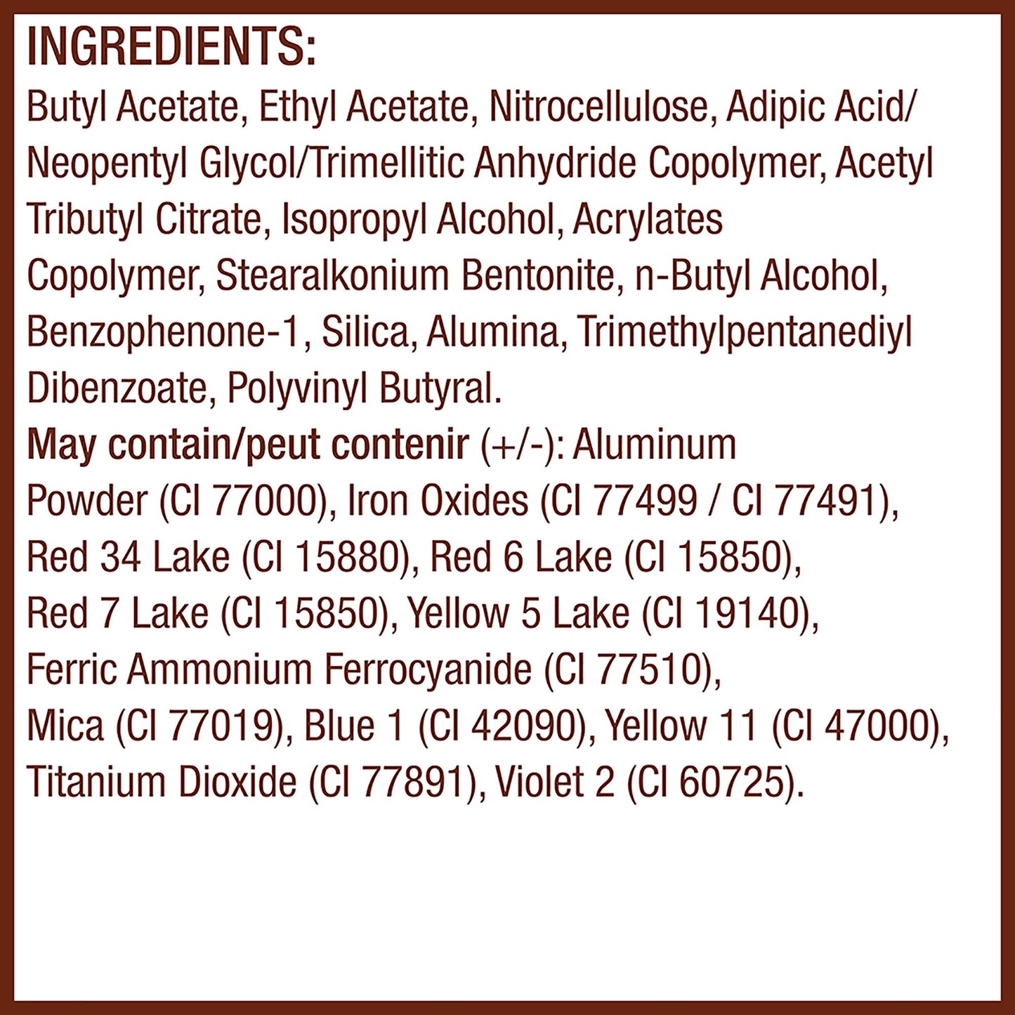 Mineral Fusion Nail Polish Crimson Clay By Mineral Fusion, 0.33 oz