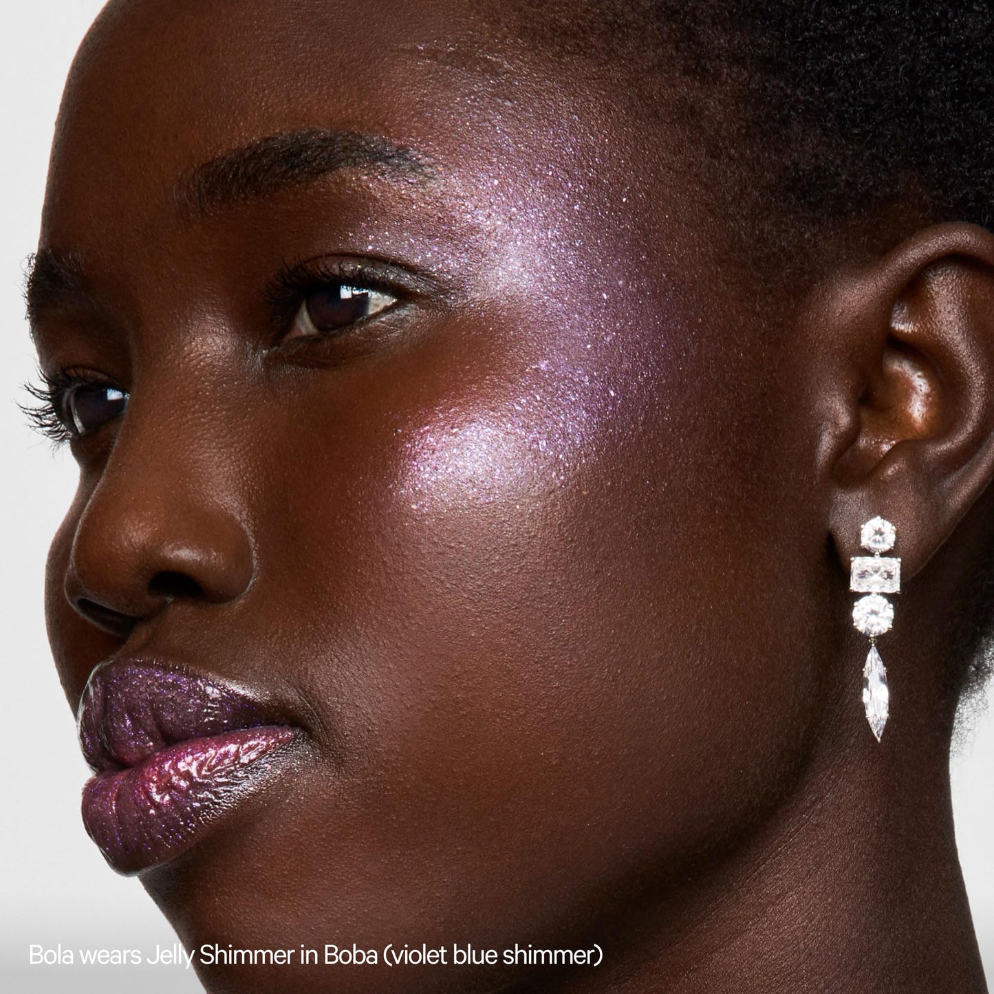 Milk Makeup Cooling Water Jelly Shimmer - Buildable Face + Body Highlighter Stick for Sheer Shimmery Glow - Long-Lasting, Hydrating, Glitter Free