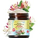 Botanical Beauty Whipped HONEYSUCKLE OIL BUTTER 100% Natural Pure RAW. Cocoa Butter, Shea Nut Butter, Honeysuckle Essential Oil Virgin Unrefined Cold