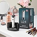 Luxe Electric Makeup Brush Cleaner Machine with Cleaning Solution - USB Charging Station, Automatic Brush Washer and Dryer - 3 Adjustable Speeds