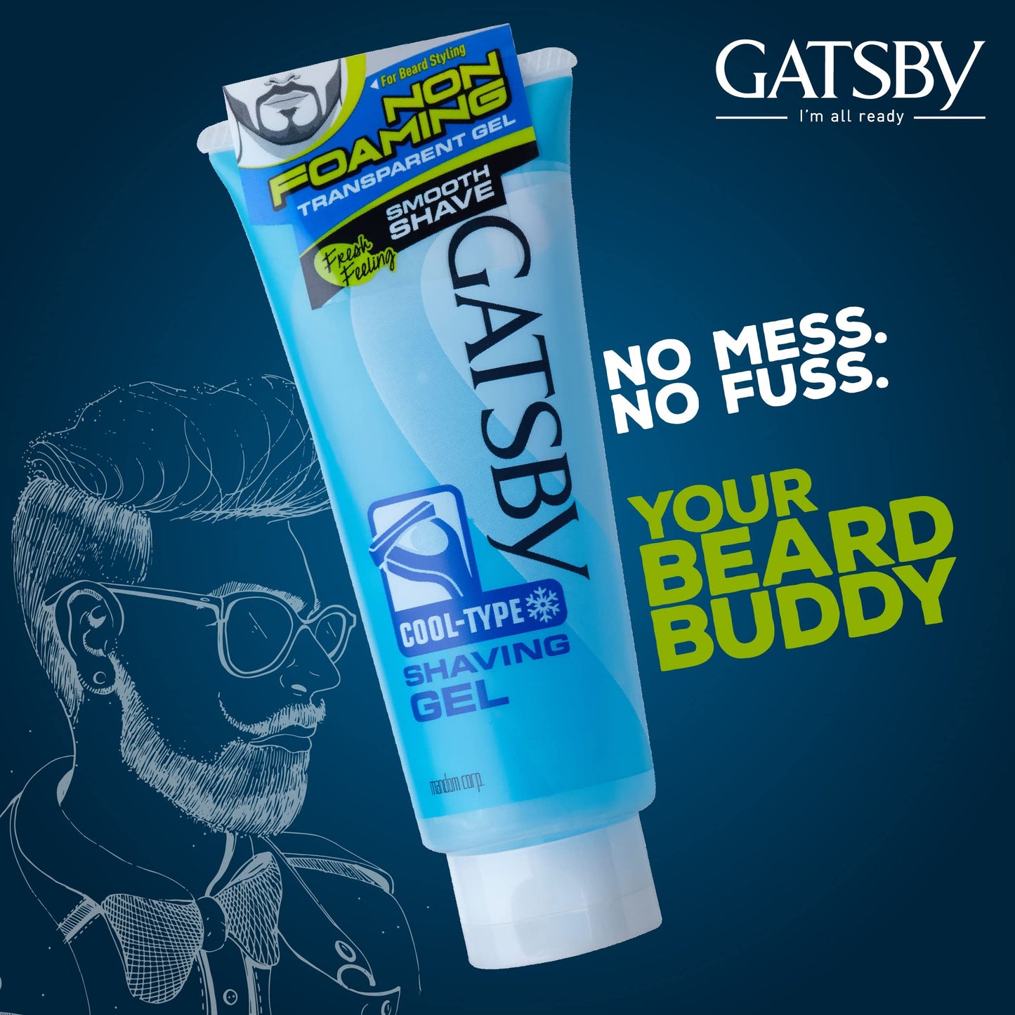 MANDOM Gatsby Shaving Gel