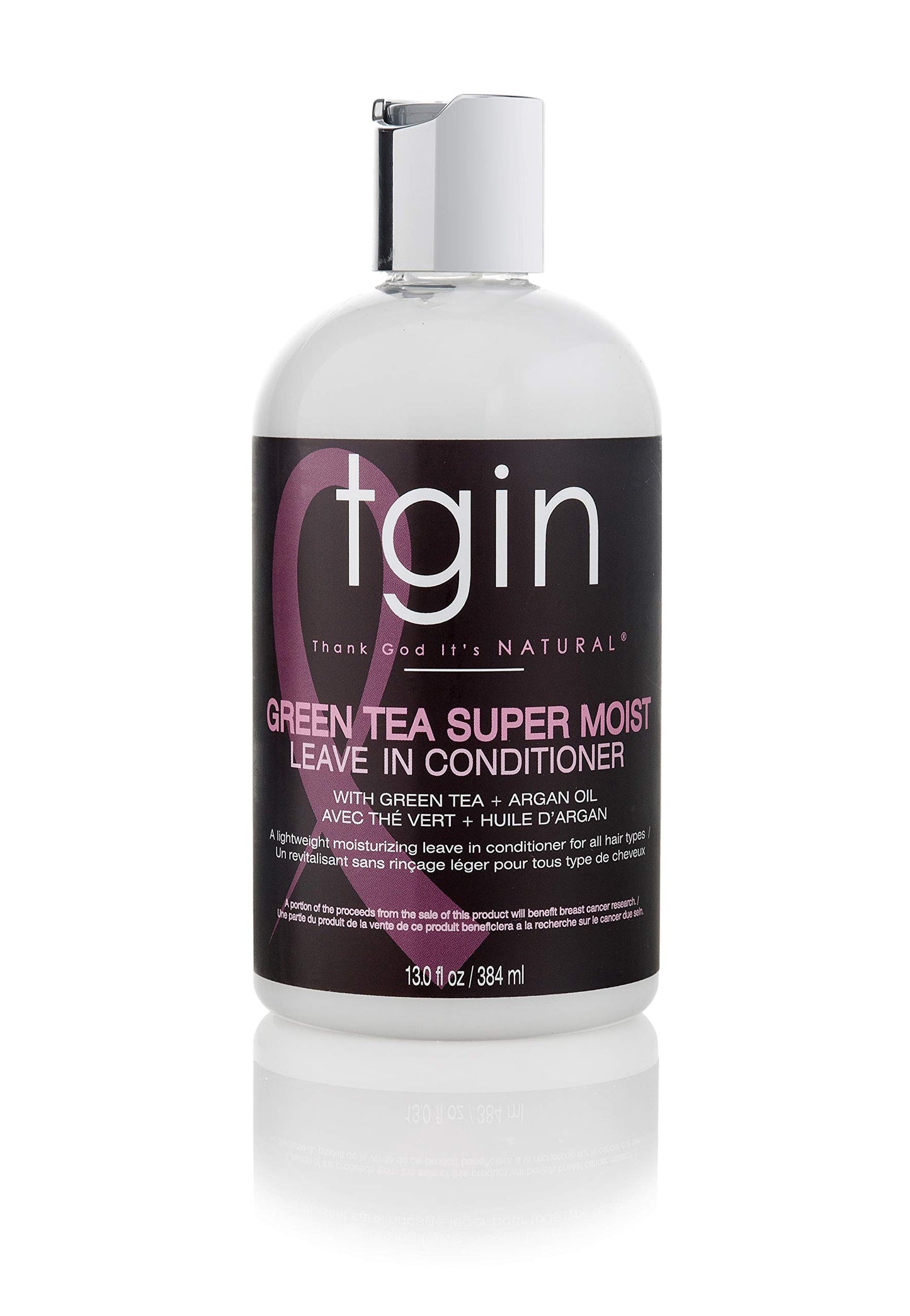 tgin Green Tea Super Moist Leave In Conditioner - Lightweight Leave In Conditioner for Curly Hair - Hydrates, Controls Frizz & Enhances Manageability