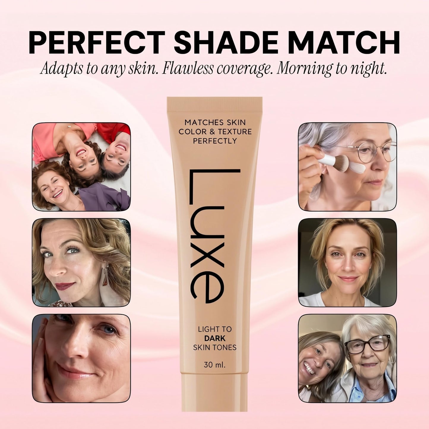Luxe Color Changing Foundation - Medium Beauty and Personal Care LUXE