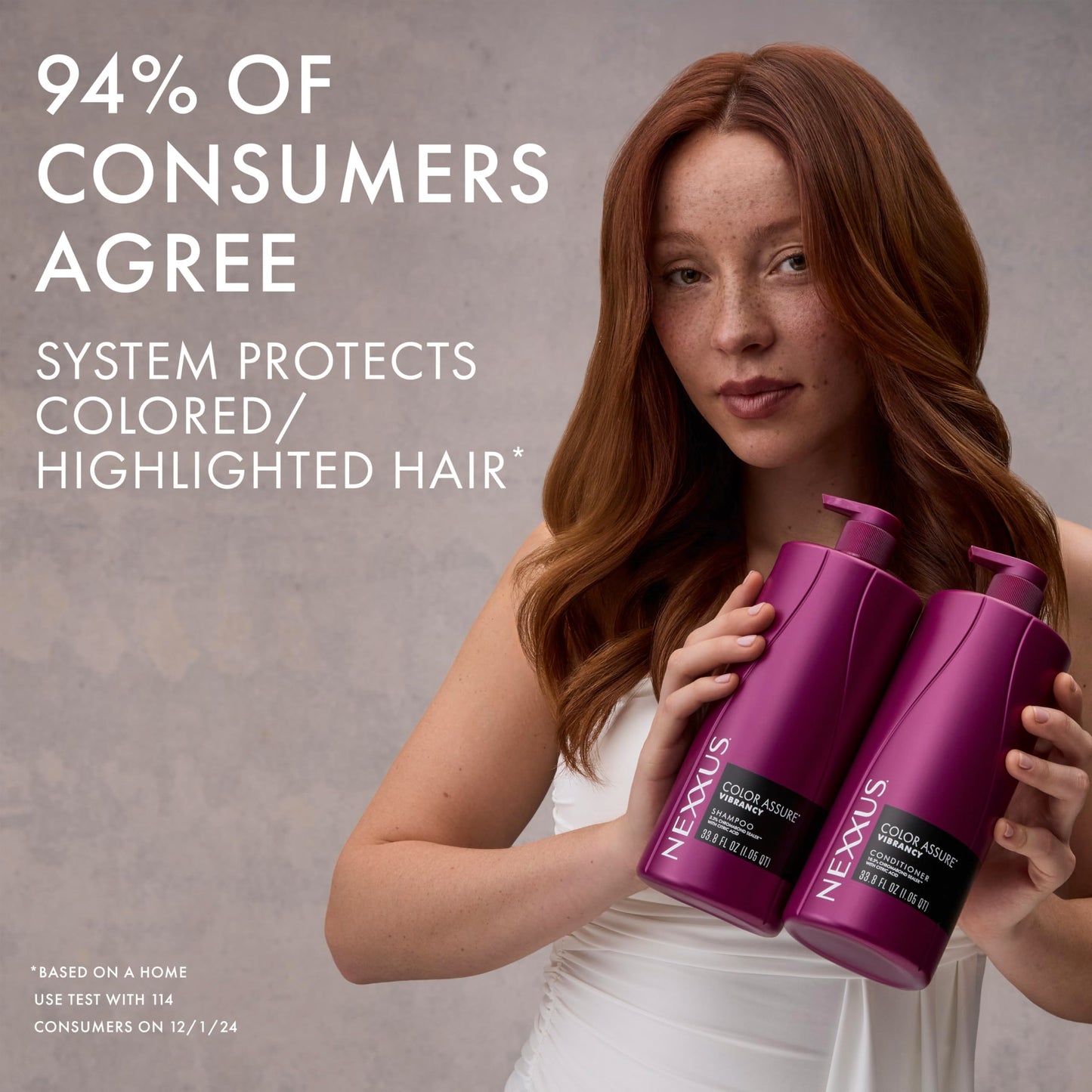 Nexxus Color Assure Color Care 2 Count for Vibrancy Shampoo, Conditioner Color Treated Hair Powered by Chromabond Sealer with Citric Acid 33.8 fl oz Beauty and Personal Care Nexxus