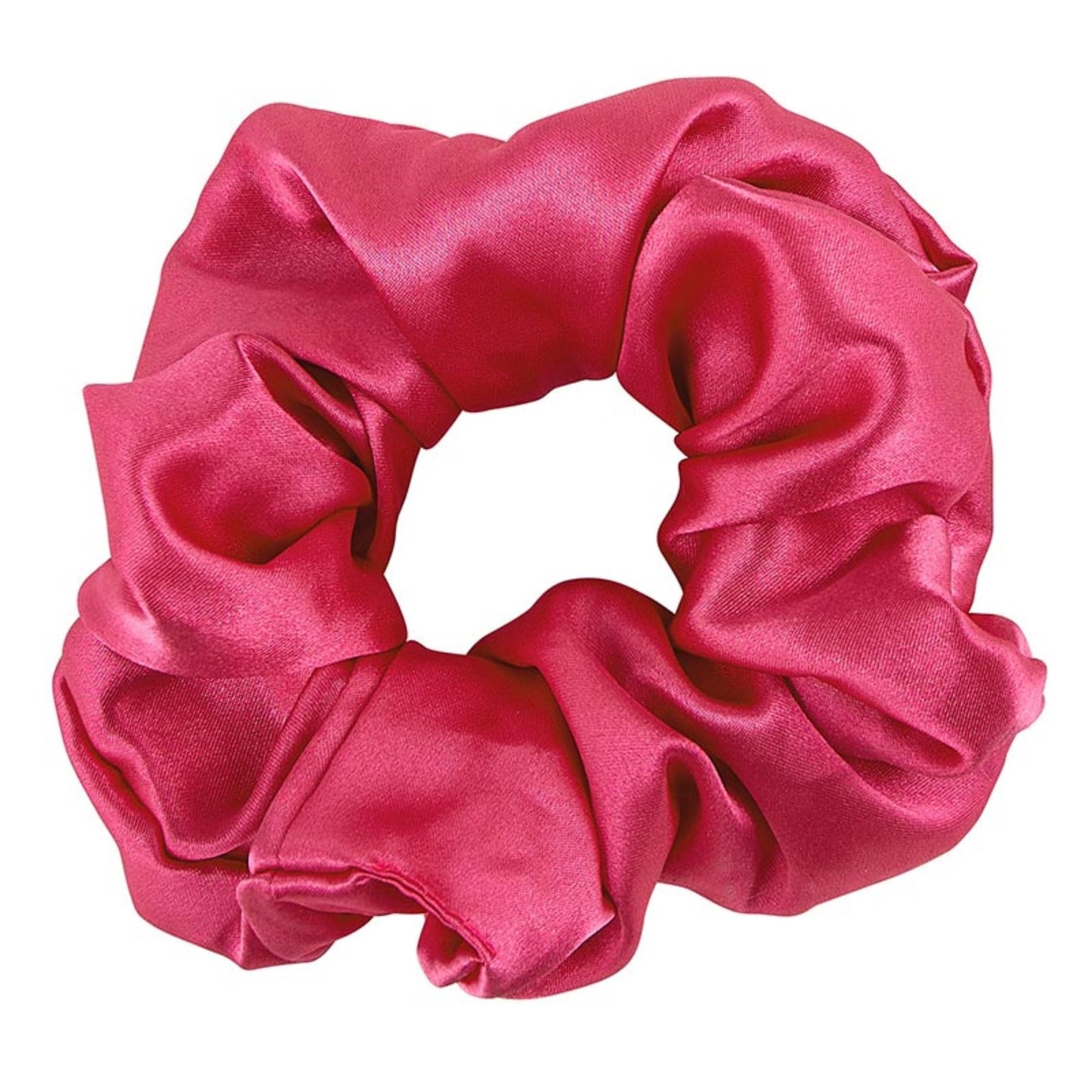 Bella Sleep + Spa Reusable Makeup Remover Facial Cloths and Scrunchie Facial Care Set, 3-Piece, Hot Pink