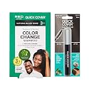 Red by Kiss Color Change Shampoo - Permanent Hair Color with 100% Gray Coverage, Quick 7-10 Minute Formula, No Tools Needed, Herbal Extracts, Includes