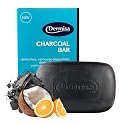 Dermisa Detoxifying Charcoal Bar Soap with Activated Charcoal, Coconut Oil and Shea Butter - Deep Pore Cleansing and Acne Treatment Soap for All Skin