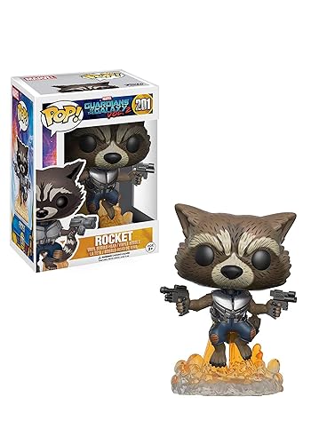 Funko POP Movies: Guardians of The Galaxy 2 Flying Rocket Toy Figure
