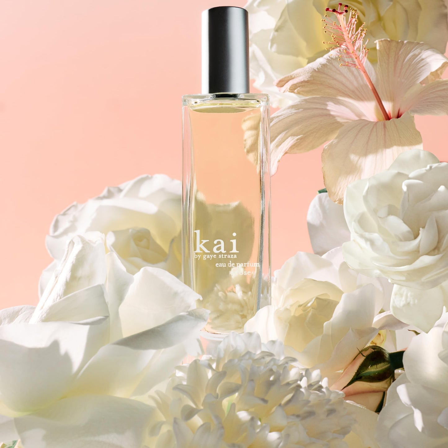 kai eau de parfum spray - rose absolute & the fresh scent of gardenia perfume wrapped in white exotics. airy, light & fresh scent, 1.7 Fl Oz, made in