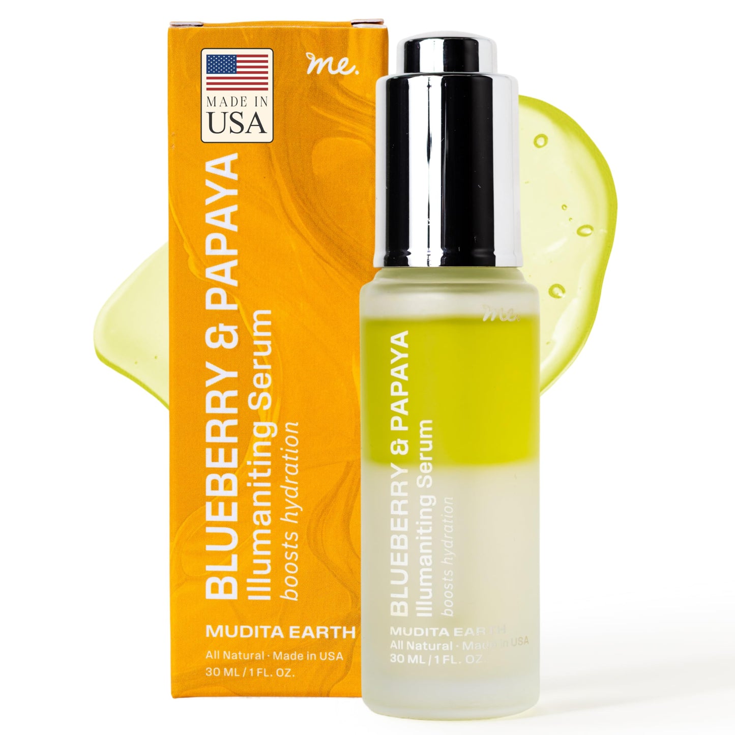 Barrier Repair Serum for Eczema, Dry Patches and Sensitive Skin | Bi-Phase Antioxidant Serum for Glass Skin, Glow and Pore Minimizing | Beauty & Personal Care me. MUDITA EARTH