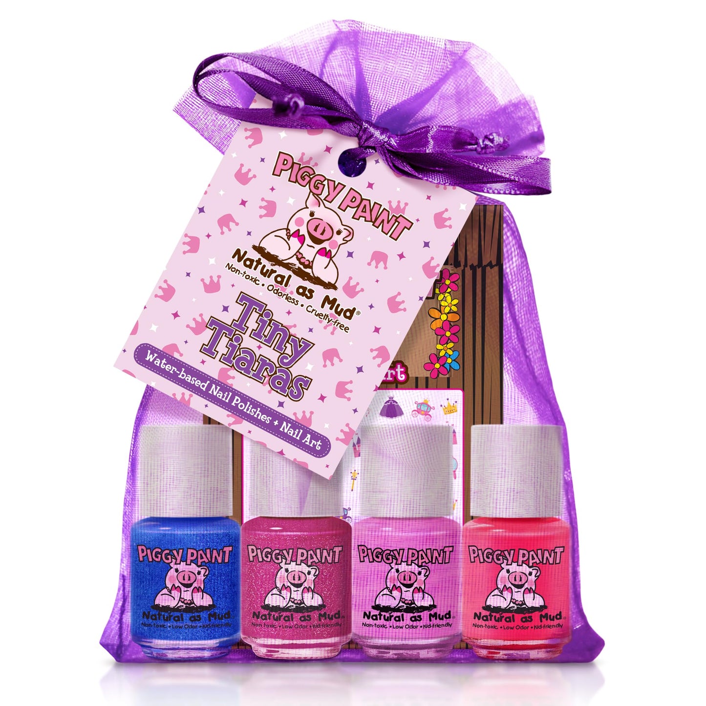 Piggy Paint Nail Polish - Non-Toxic Polish for Little Girls, Toddlers, & Kids, Water Based Formula, Safe, Cruelty Free, Vegan, & Natural, Durable Beauty & Personal Care Piggy Paint