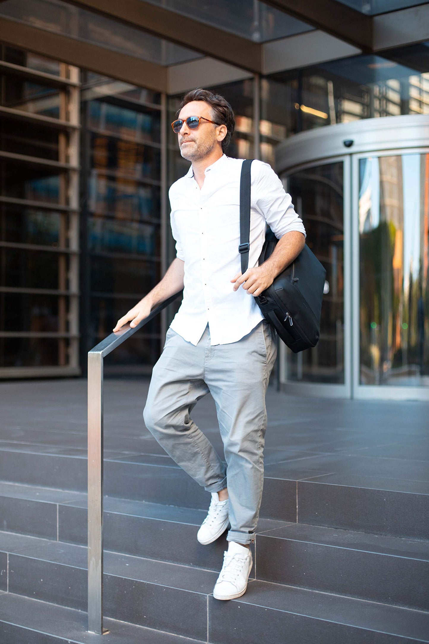 Targus Urban Convertible Backpack Designed for Business Traveler fits up to 15.6-Inch Laptop/Notebook, Black (TBB595GL)